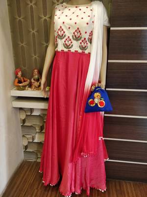 Beautiful Party wear Stiched Salwar kameez 1
