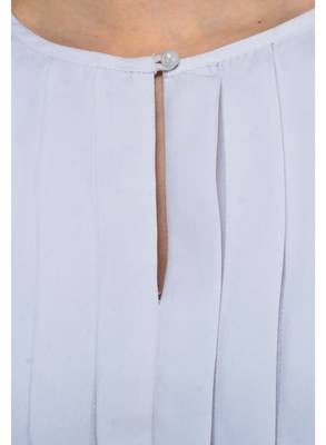 White plain Crepe tops 4