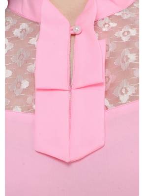 Pink plain Crepe tops 4