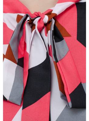 multicolor plain Crepe tops 4