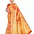 Red Woven Poly Silk Saree With Blouse