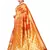 Red Woven Poly Silk Saree With Blouse