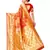 Red Woven Poly Silk Saree With Blouse