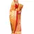 Red Woven Poly Silk Saree With Blouse