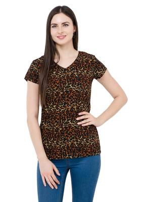 multicolor plain Crepe tops 1