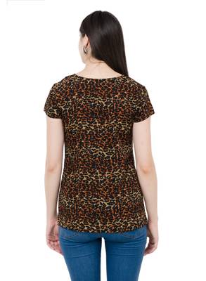 multicolor plain Crepe tops 3