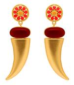 Maroon Danglers Drops