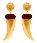 Maroon Danglers Drops