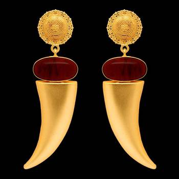 Maroon Danglers Drops 2