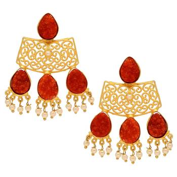 Orange Danglers Drops 1