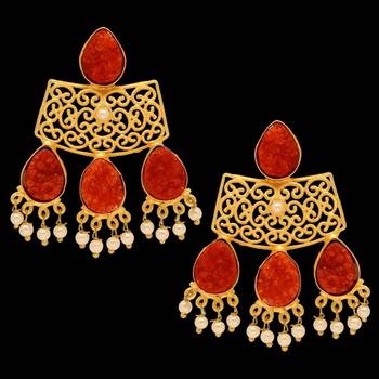 Orange Danglers Drops 2