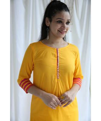 Deja cotton Kurta And Pant Set 5