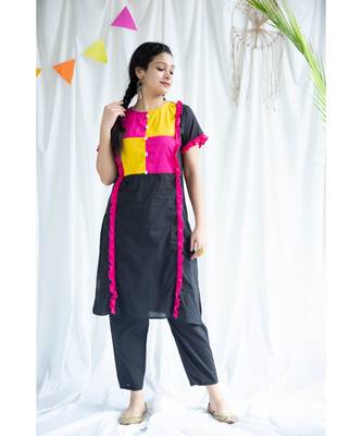 Ayesha cotton Kurta and Pant Set 3