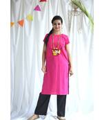 Kriti cotton Kurta and Pant Set