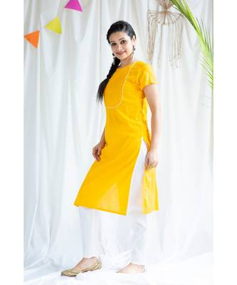Mugdha cotton Kurta and Pant Set 1