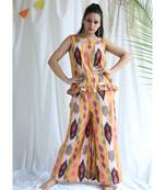 Sienna cotton Top And Palazzo Set