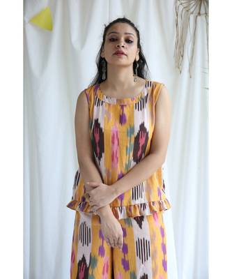 Sienna cotton Top And Palazzo Set 2