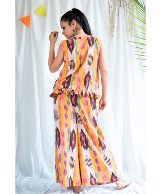 Sienna cotton Top And Palazzo Set 5