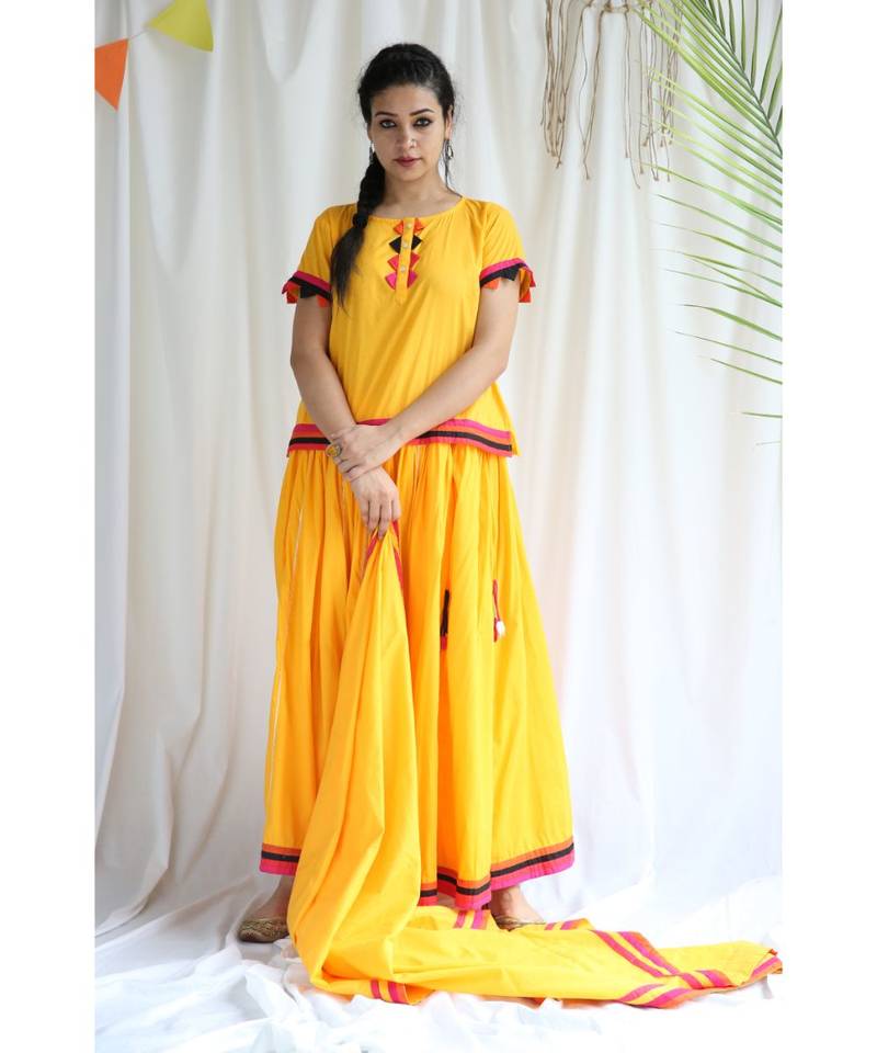 Aabida cotton Ghaghra Choli