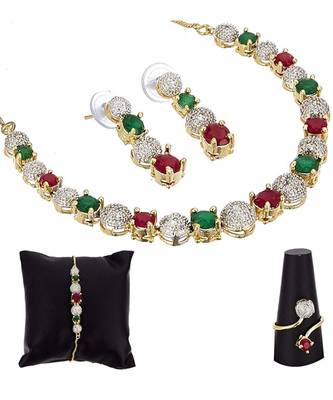 Multicolor stone jewellery Set 2