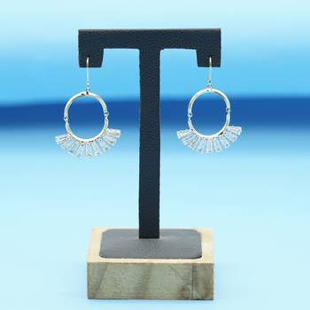 Silver earrings 1
