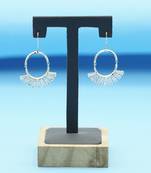 Silver earrings