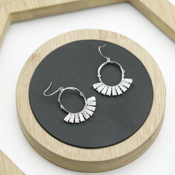 Silver earrings 2