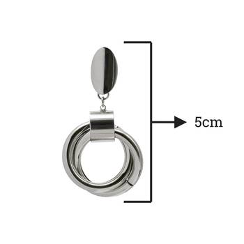 Silver earrings 3