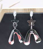 Silver earrings