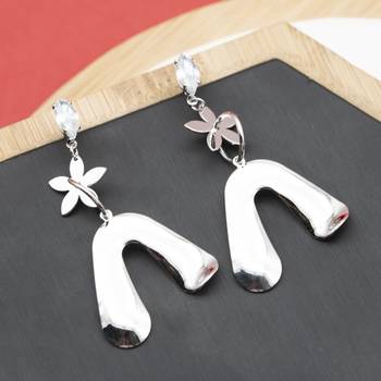 Silver earrings 2