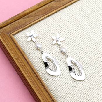 Silver earrings 1