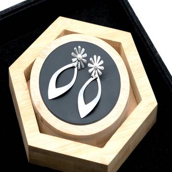 Silver earrings 1