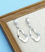 Silver earrings