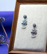 Silver earrings