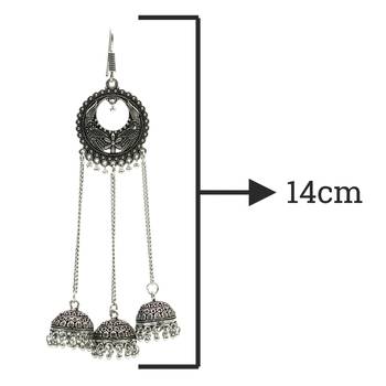 Silver earrings 3