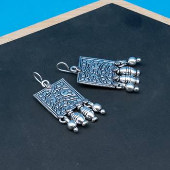 Silver earrings 1