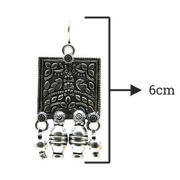 Silver earrings 3