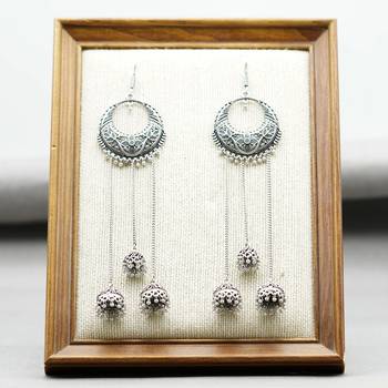Silver earrings 2