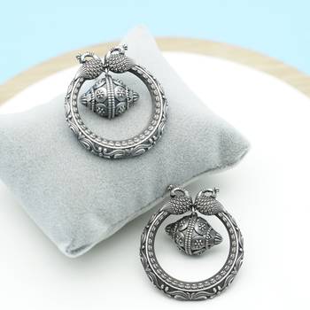 Silver earrings 1