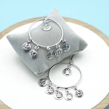 Silver earrings 1