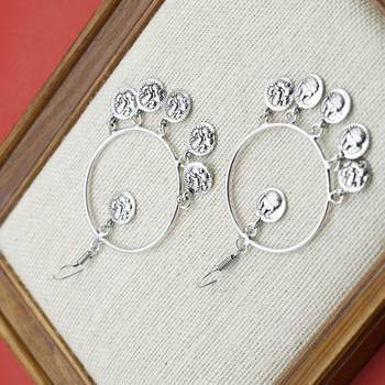 Silver earrings 2
