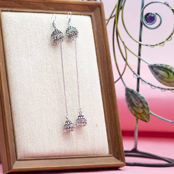 Silver earrings 1