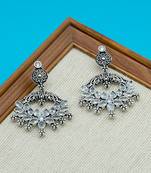 Silver earrings