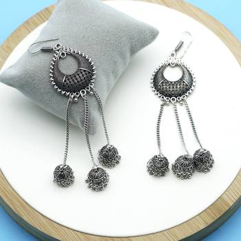Silver earrings 2