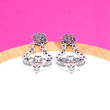 Silver earrings 1
