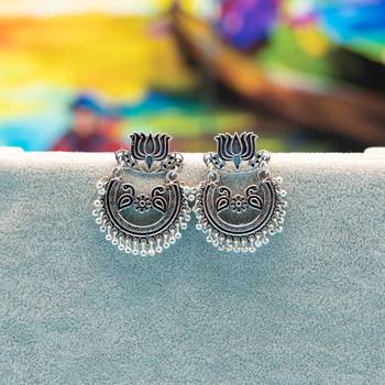 Silver earrings 1