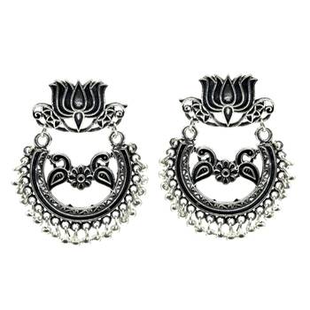 Silver earrings 3