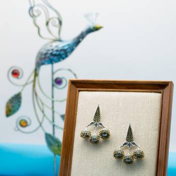 Silver earrings 2