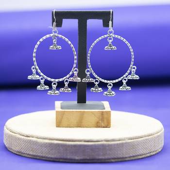 Silver earrings 1