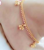 White diamond anklets